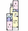 AZガーデン・ソレイユの間取り画像
