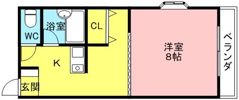 ブルーハイツ塩屋の間取り画像
