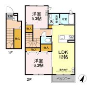 アムールの間取り画像
