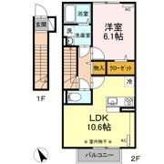 サニーガーデン Aの間取り画像