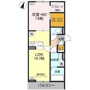 （仮）D-ROOM北越谷3丁目PJ A棟の間取り画像