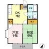 オークス小林の間取り画像