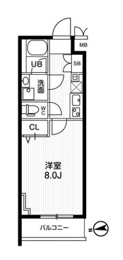 AR向島の間取り画像