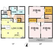 セジュール優の間取り画像