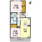 グランドールⅡの間取り画像