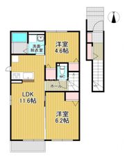 ルミエールテラスの間取り画像