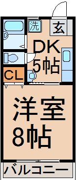 マロンセントラルの間取り画像