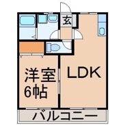 メゾン 杉の木の間取り画像