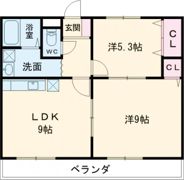 K′s COURTの間取り画像