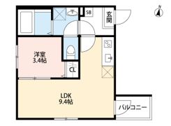 THE HOUSE 与野本町 Noir(ザ ハウス ヨノホンマチ ノワール)の間取り画像