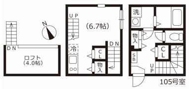 ハーモニーテラス野並Ⅲの間取り画像