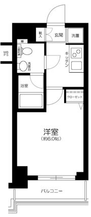 アプレシティ桜上水の間取り画像