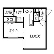マーカスノースミラーの間取り画像