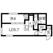 SASA南郷(ササ)の間取り画像