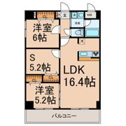 カーサビアンカ黒川の間取り画像