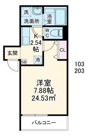 GRADUS検見川町の間取り画像