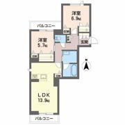 Serdina万世町の間取り画像