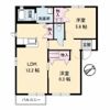 カンナビーK A棟の間取り画像