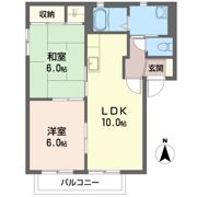 ア－クグレース Bの間取り画像