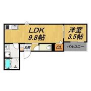LECOCON稲沢Ⅳの間取り画像