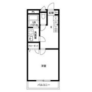 アンプルールブワデルニエの間取り画像