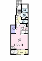 レーヴ Ⅶの間取り画像