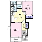 コンフォール芙蓉Ⅰの間取り画像