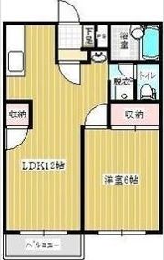 エーデルハイツの間取り画像