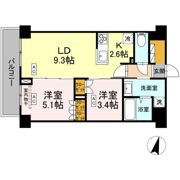 ロイジェント西新井の間取り画像