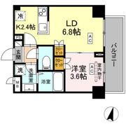 ロイジェント西新井の間取り画像