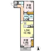 セレスティア高島平Ⅲの間取り画像