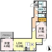 セレスティア前野町の間取り画像