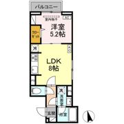 セレスティア前野町の間取り画像