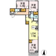 セレスティア小茂根の間取り画像