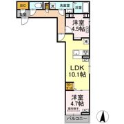 セレスティア小茂根の間取り画像