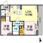 セレスティア新小岩の間取り画像