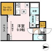 J-Room☆妃 Ⅶ番館 屋代駅前の間取り画像