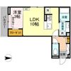 J-Room☆妃 Ⅶ番館 屋代駅前の間取り画像