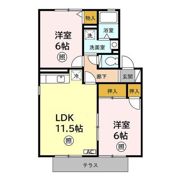 フラッターMの間取り画像
