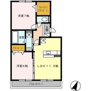セジュール賀茂の間取り画像
