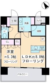 デル・スール テラスの間取り画像