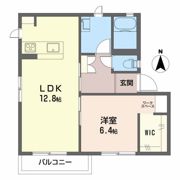 ディアス筑摩 Aの間取り画像