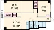 フジマンションの間取り画像