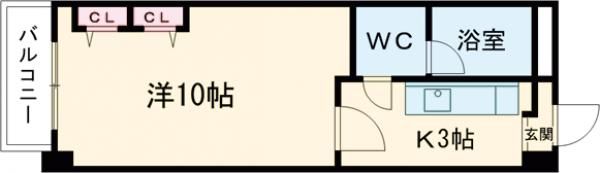 フジマンションの間取り画像