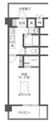 ルネス アーデルの間取り画像