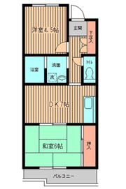 シティーコート矢向の間取り画像