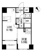 クレストコート世田谷松原の間取り画像