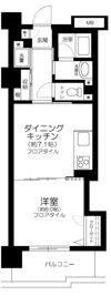朝日シティパリオ王子神谷の間取り画像