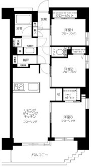 ラ・フォルム神楽坂の間取り画像