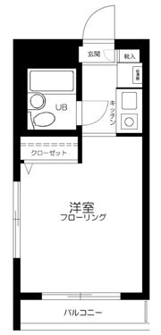 シティクレスト壱番館の間取り画像